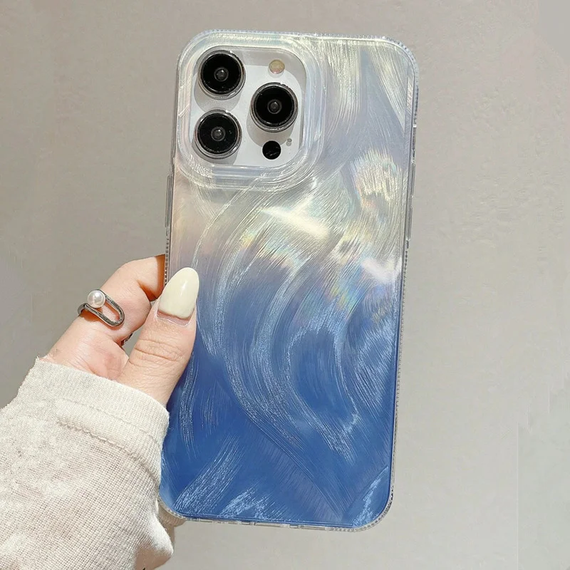 Samsung Galaxy S25 - Glitter Gradient Blue Starry Sky Phone