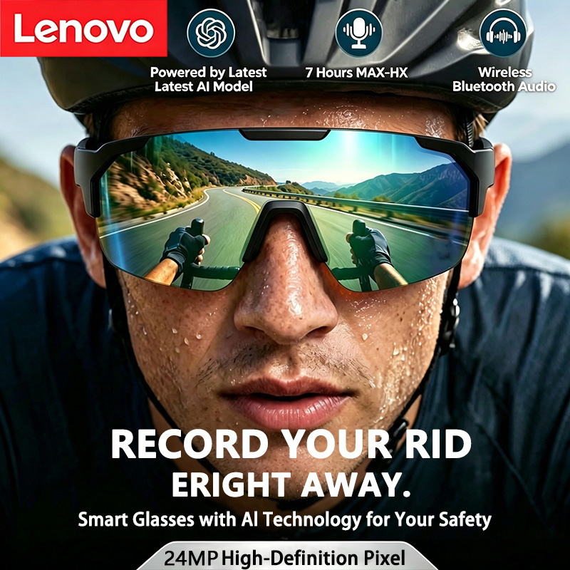 Lenovo 2400W AI Smart Cycling  - Smart Glasses Lens recension och pris