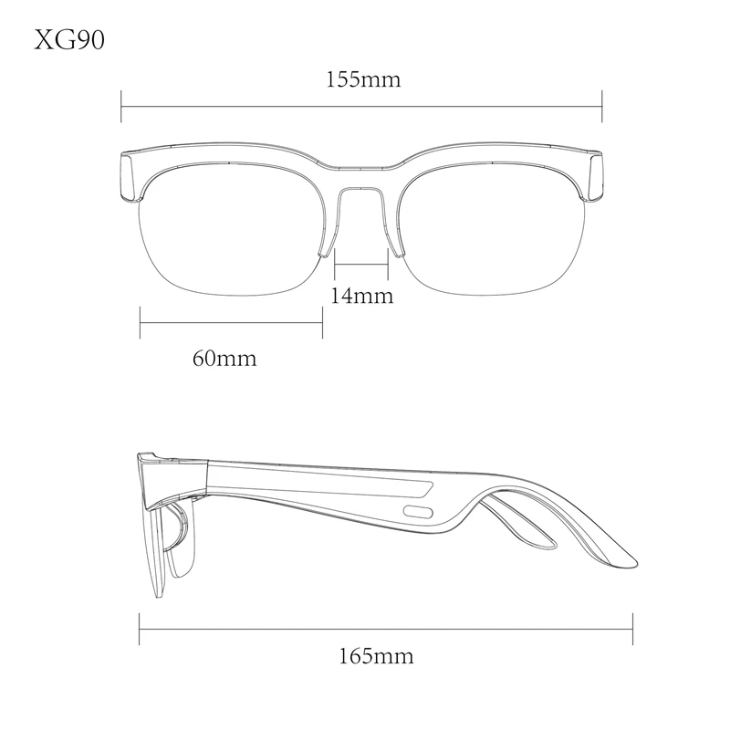 For Xiaomi 8K Smart AI Glasses - Smart Glasses Lens recension och pris
