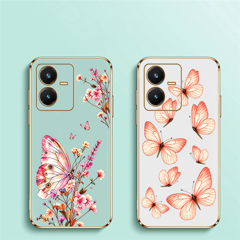Butterfly Painted Case For Viv - Vivo V40 recension och pris